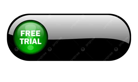Free Trial Black Glossy Banner Sign, Promotion, Trial, Grant PNG Transparent Image and Clipart ...