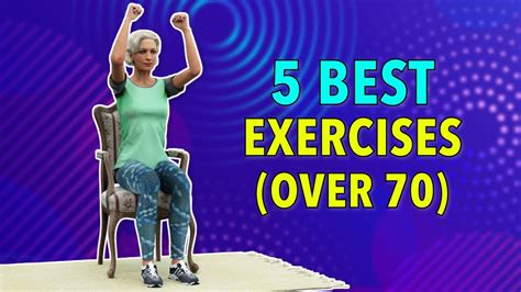 5 BEST EXERCISES FOR SENIORS OVER 70 – HOME WORKOUT - YouTube