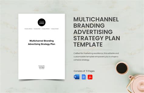 Multichannel Branding Advertising Strategy Plan Template in Word, PDF ...