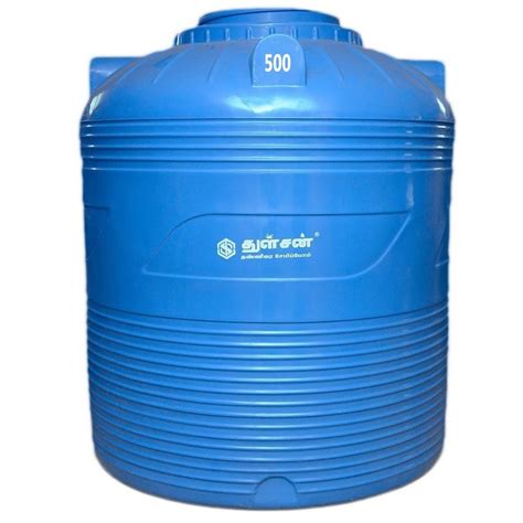 THULSON Blue 500 Liter Plastic Water Tank at Rs 4.5/litre in Dindigul | ID: 23161340548