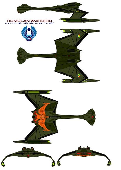 Romulan Warbird by bagera3005 | Star trek klingon, Star trek starships, Star trek ships