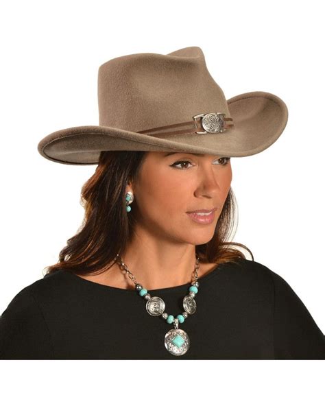 Juniper Wool Felt Cowgirl Hat in 2021 | Cowgirl hats, Womens western ...