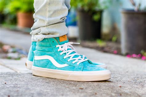 Vans Sk8-Hi Buttersoft Turchese On Feet Sneaker Review