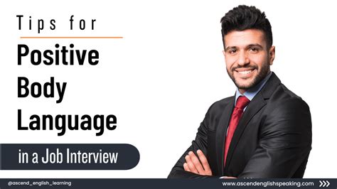 Tips for Positive Body Language in a Job Interview | Blog