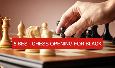 5 Best Opening Moves in Chess For Black – Chess How To Play