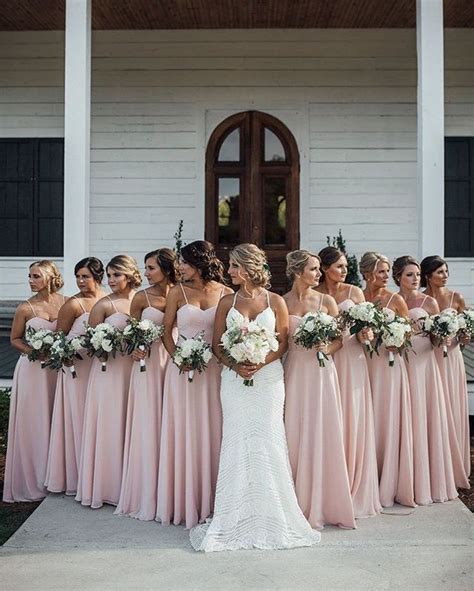 57 Pink Bridesmaid Dresses – different shades of pink bridesmaid ...