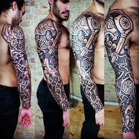 Top 207+ Best Viking Tattoo Ideas - [2022 Inspiration Guide] | Nordic ...