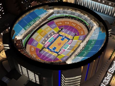 Publication about garden: Madison Square Garden Seating Chart 3d