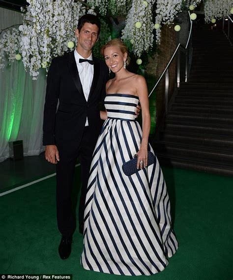 7teen: Novak Djokovic and girlfriend,Jelena Ristic at Novak Djokovic ...