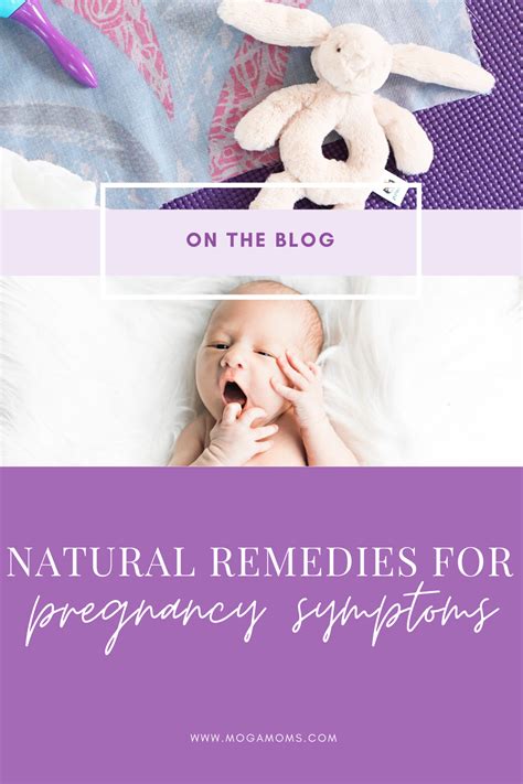 Natural Remedies for Pregnancy Symptoms