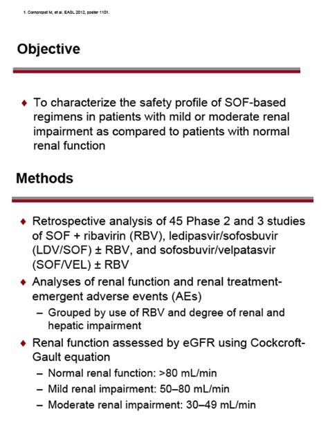 Safety of Sofosbuvir-Based Regimens for the Treatment of Chronic HCV ...