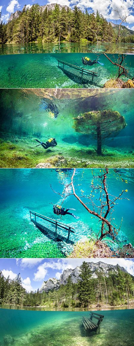 Fascinating Look at the Amazing Underwater Park in Austria - TechEBlog