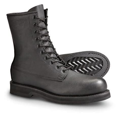 Black Army Combat Boots