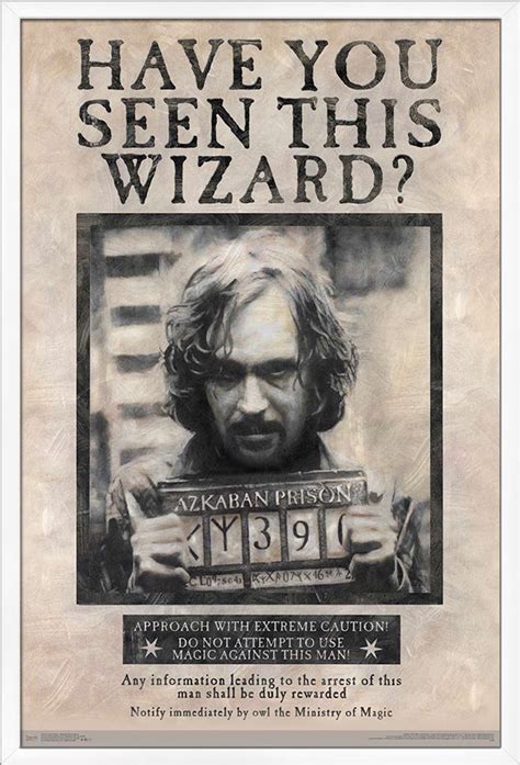 Harry Potter Sirius Black Wanted Poster