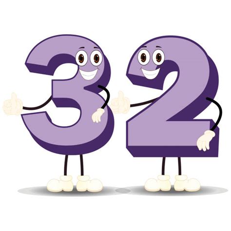 Number 32 Illustrations Illustrations, Royalty-Free Vector Graphics & Clip Art - iStock