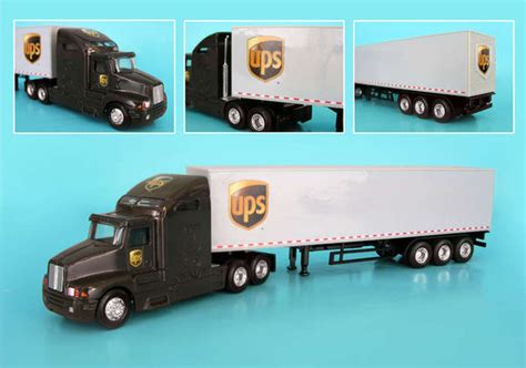 UPS Die cast Tractor Trailer 1/64 Scale – Acapsule Toys and Gifts