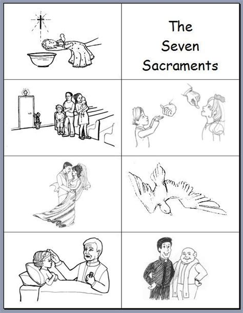 worksheet catholic sacraments | Seven Sacraments Flash | Wednesday Evening | Pinterest ...