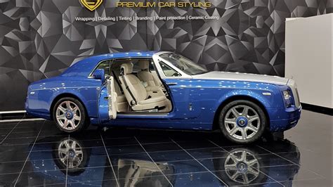 Rolls-Royce Wraith - Blue Gloss wrap | WrapStyle