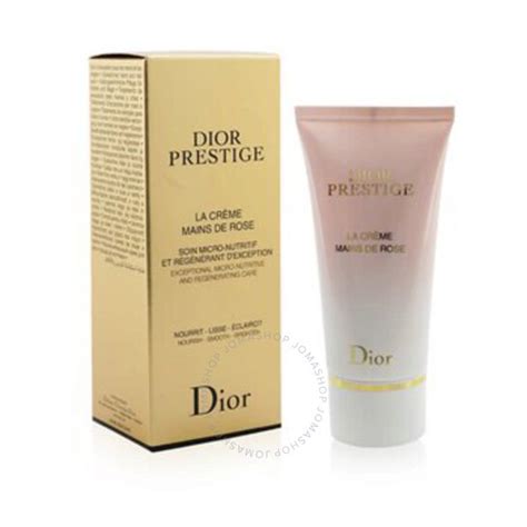Dior Christian Dior Ladies Prestige La Creme Mains De Rose Exceptional Micro-Nutritive And ...