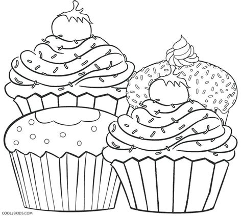 Cute Cupcake Coloring Pages at GetColorings.com | Free printable ...