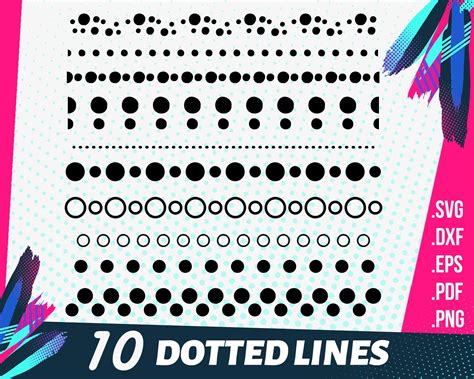 DOTTED LINES SVG, dotted line clipart, zigzag svg, relationship svg, long distance svg, dot line ...