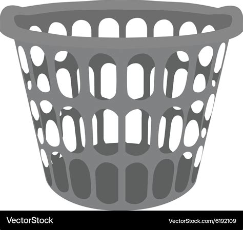 Laundry basket Royalty Free Vector Image - VectorStock