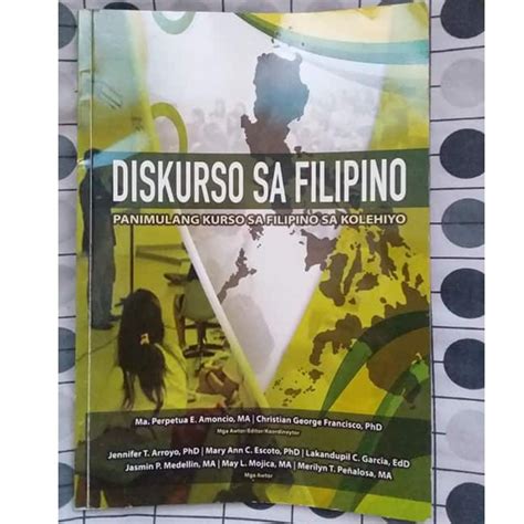 Diskurso sa Filipino, Hobbies & Toys, Books & Magazines, Textbooks on ...