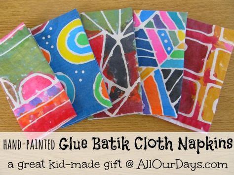 Batik 4 Kids | batik, camping art, kids art projects