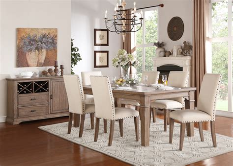 Mill Valley 7pc Dining Table Set | Las Vegas Furniture Store | Modern Home Furniture ...