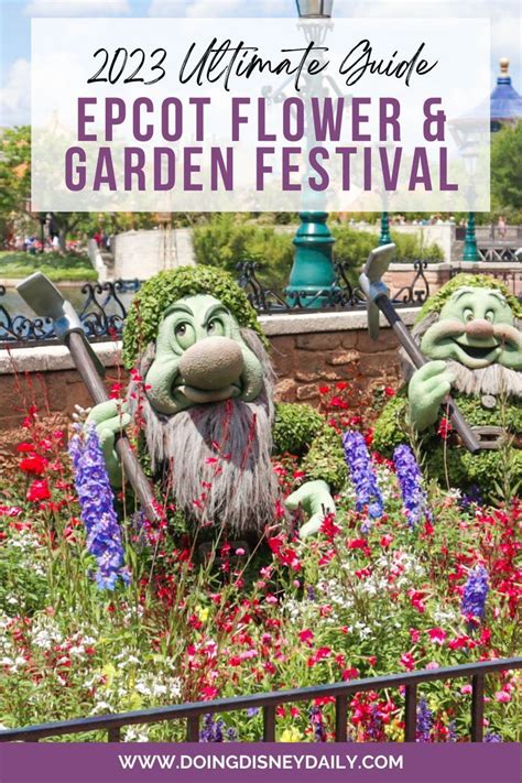 Walt Disney World | Epcot Flower and Garden Festival 2023 | 2023 Flower ...