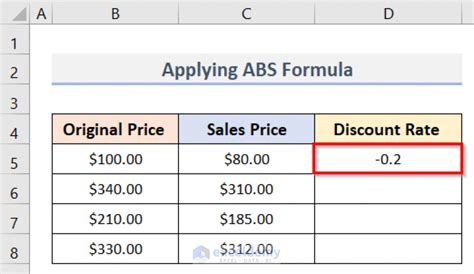 How to Calculate Discount Rate in Excel (3 Quick Methods)