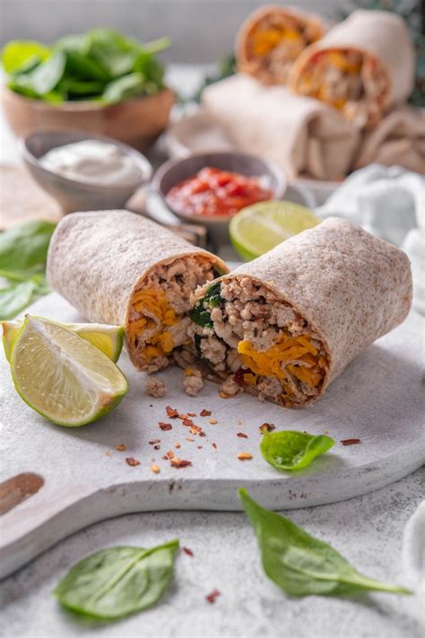 High protein burrito - The Diet Chef