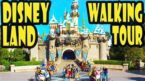 Disneyland Guided Full Park Walking Tour - YouTube