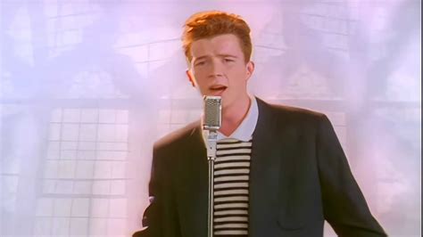 IA, Never Gonna Give You Up by Rick Astley in a triumphant 4K remaster