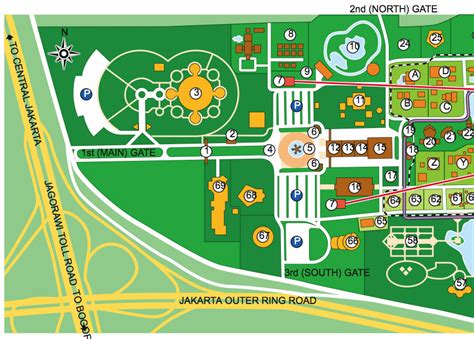 Denah Taman Mini Indonesia Indah Map - IMAGESEE