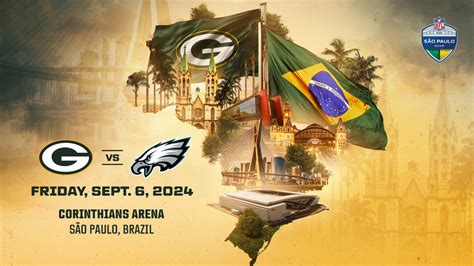 Green Bay Packers to face Philadelphia Eagles in first NFL game in Brazil