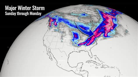 A Major Winter Storm Izzy to Impact 100+ Million across the East and ...