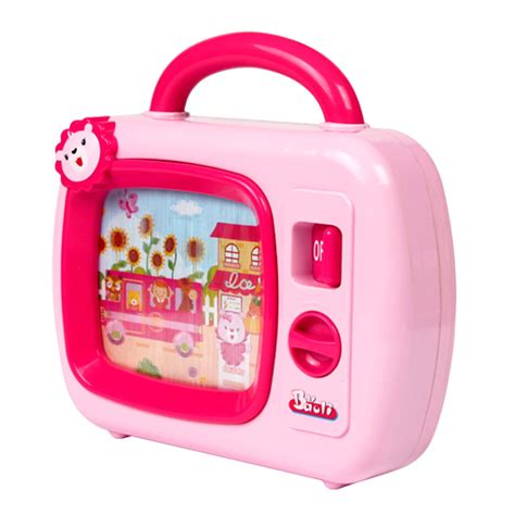 Baby Cartoon Musical TV Toy with Scroll Image Music Box Learning ...