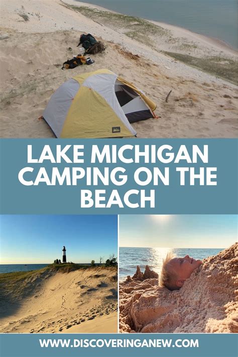 Lake Michigan Camping on the Beach — discovering anew