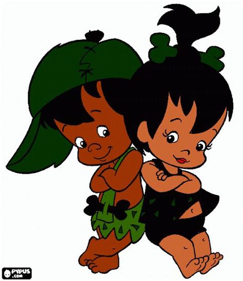 AA Bam Bam And Peebles Pictures | PinsDaddy | Pebbles and bam bam, Black cartoon characters ...