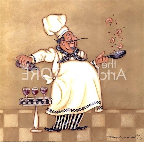 2024 Popular Italian Chef Wall Art