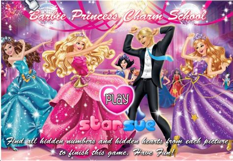 Barbie Princess Charm School Game - Games For Girls Box