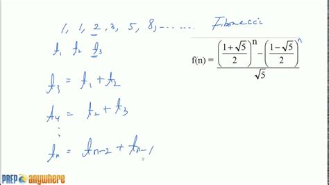 Fibonacci Sequence Equation - Tessshebaylo