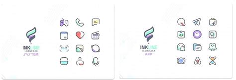 InkLine Icon Pack 2.2 + кряк скачать бесплатно