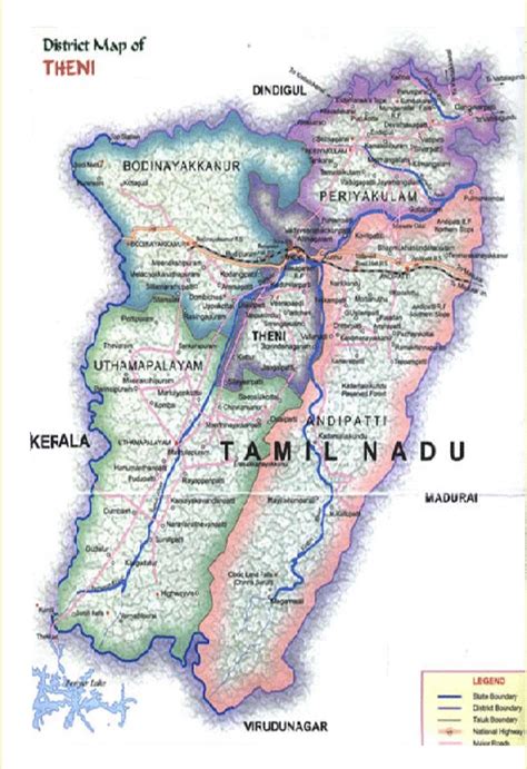 THENI District: History of THENI District