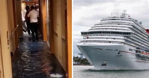 Cruise Ship Carnival Vista Flooding Prompts Comparison To 'Titanic'