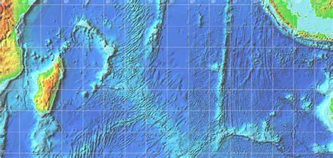 Map of a portion of the Indian Ocean sea floor from on satellite... | Download Scientific Diagram