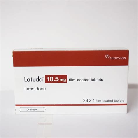 LATUDA Tablets f/c 18.5mg - 28 - Ashtons