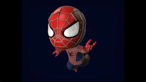 Chibi Spider Man Wallpaper