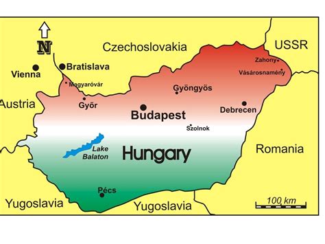 Map of Hungary | Budapest, Debrecen